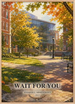 Wait for You Book Watercolour Illustration by Jennifer L. Armentrout
