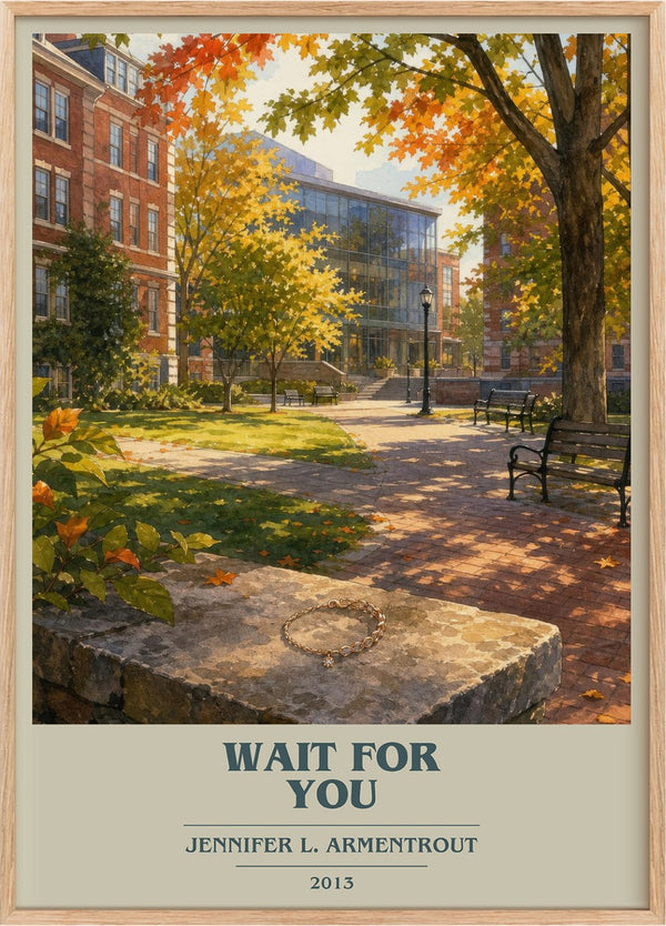 Wait for You Book Cover Poster by Jennifer L. Armentrout