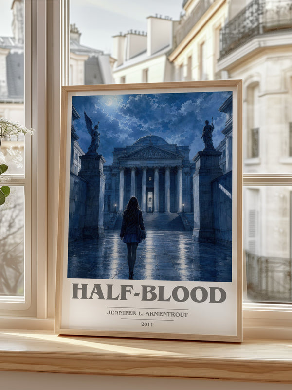 Half-Blood book cover poster colour and style options – Jennifer L. Armentrout book art