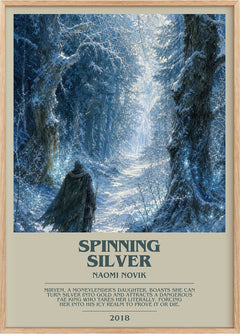 Spinning Silver Bookish Wall Art by Naomi Novik