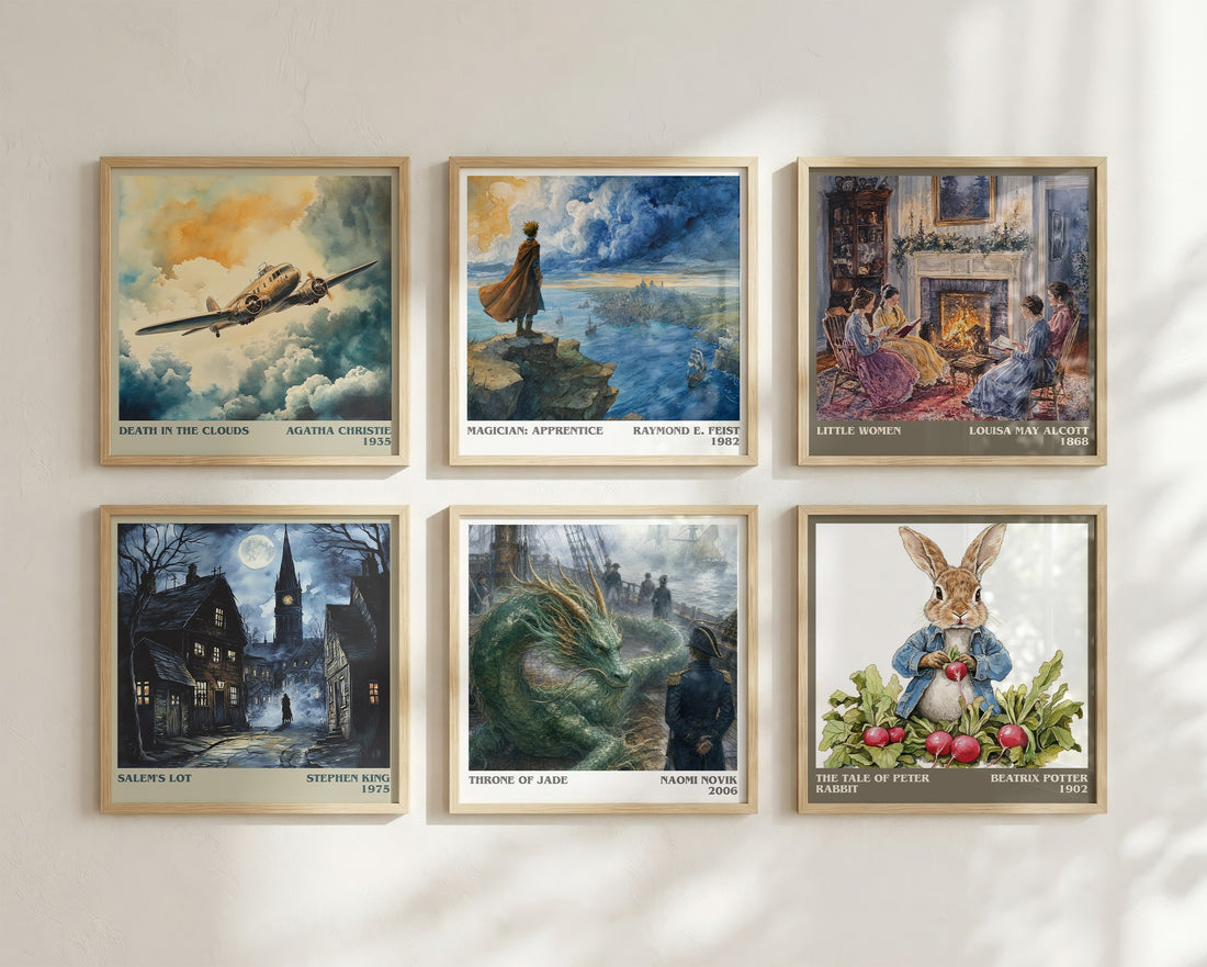 Throne of Jade literary art print colour and style options – Naomi Novik book art
