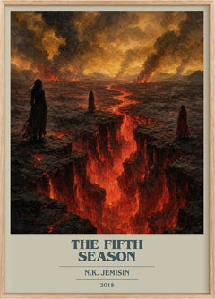 The Fifth Season Book Cover Poster by N.K. Jemisin