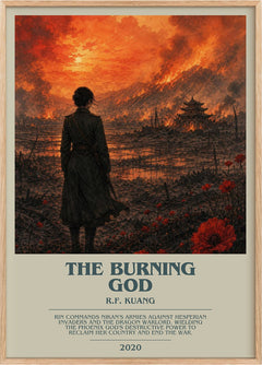 The Burning God Bookish Wall Art by R.F. Kuang