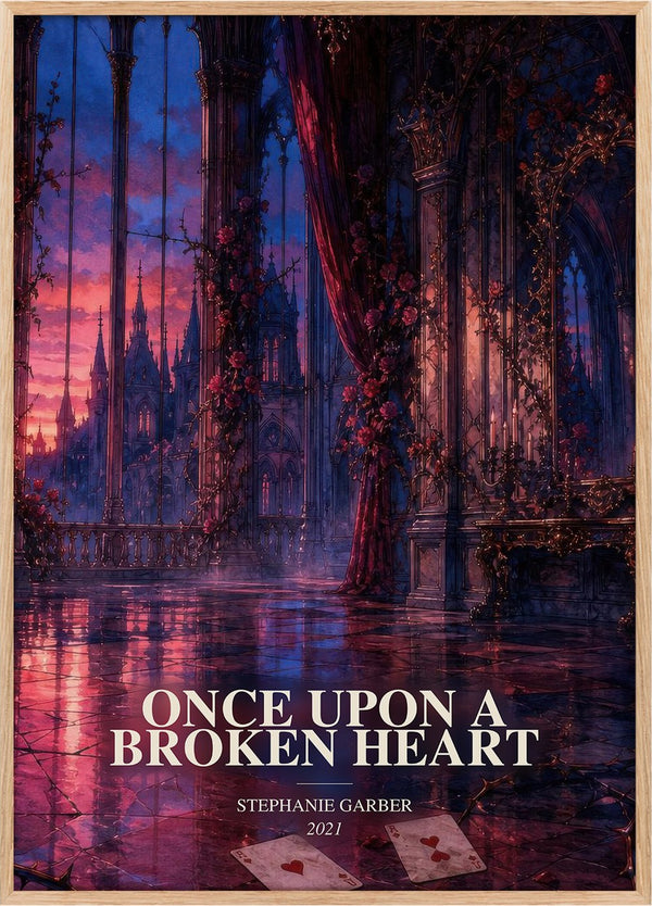 Once Upon a Broken Heart Book Watercolour Illustration by S. Garber