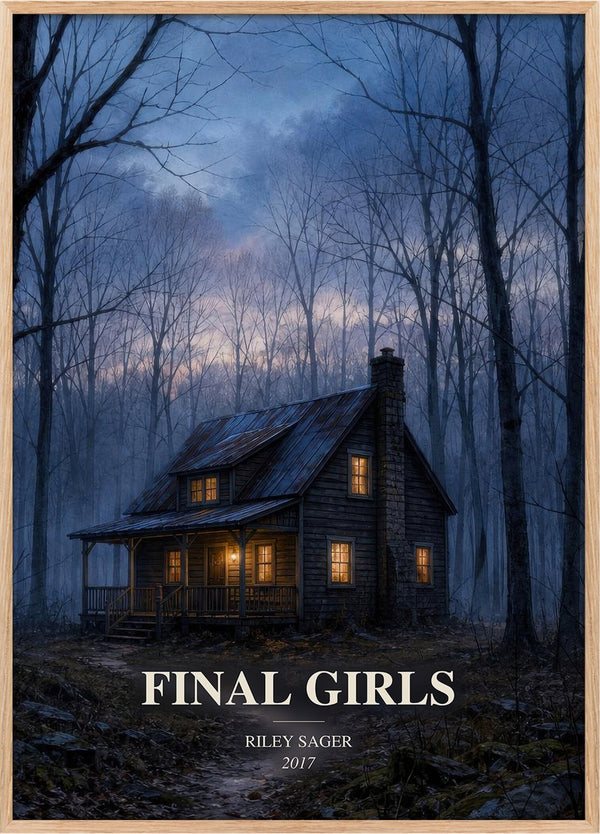 Final Girls Book Watercolour Illustration by Riley Sager