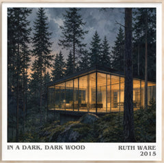 In a Dark, Dark Wood Literary Art Print by Ruth Ware