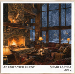 An Unwanted Guest Literary Art Print by Shari Lapena