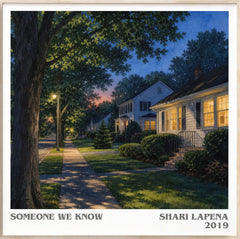 Someone We Know Literary Art Print by Shari Lapena