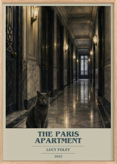 The Paris Apartment Book Cover Poster by Lucy Foley