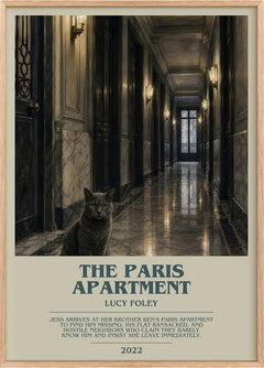 The Paris Apartment Bookish Wall Art by Lucy Foley