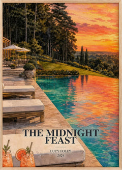 The Midnight Feast Book Watercolour Illustration by Lucy Foley