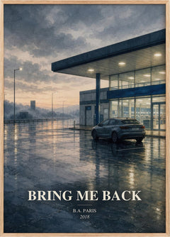 Bring Me Back Book Watercolour Illustration by B.A. Paris