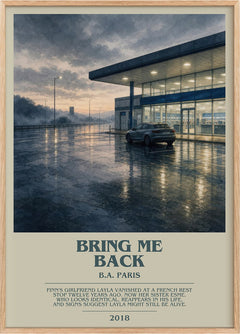 Bring Me Back Bookish Wall Art by B.A. Paris