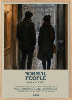 Normal People Bookish Wall Art by Sally Rooney