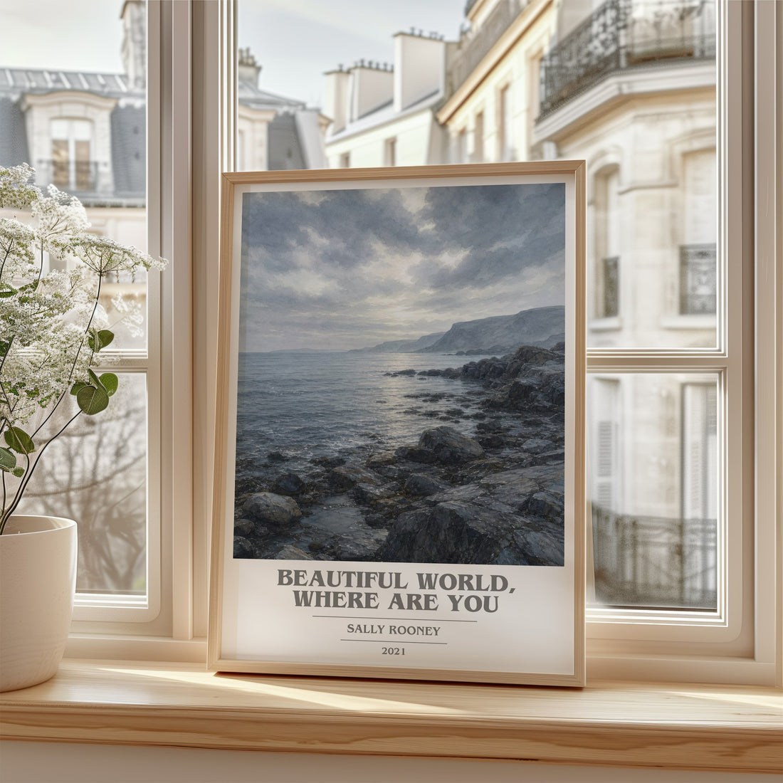 Beautiful World, Where Are You book cover poster colour and style options – Sally Rooney book art