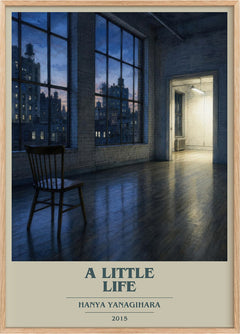 A Little Life Book Cover Poster by Hanya Yanagihara