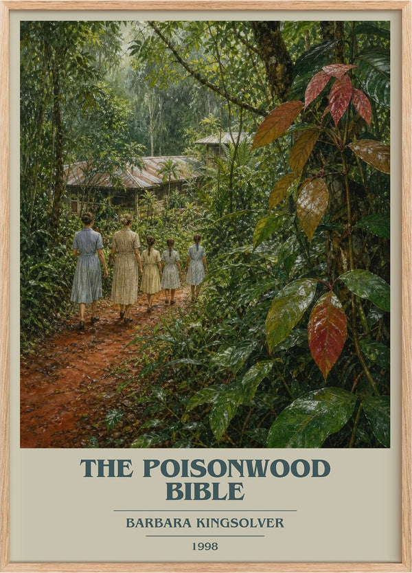 The Poisonwood Bible Book Cover Poster by Barbara Kingsolver
