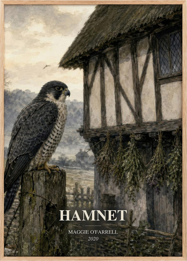 Hamnet Book Watercolour Illustration by Maggie O'Farrell