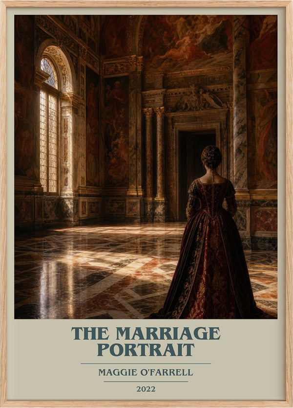 The Marriage Portrait Book Cover Poster by Maggie O'Farrell