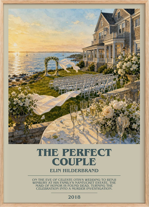 The Perfect Couple Bookish Wall Art by Elin Hilderbrand