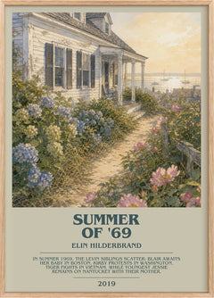 Summer of '69 Bookish Wall Art by Elin Hilderbrand