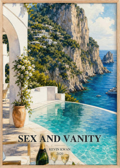 Sex and Vanity Book Watercolour Illustration by Kevin Kwan