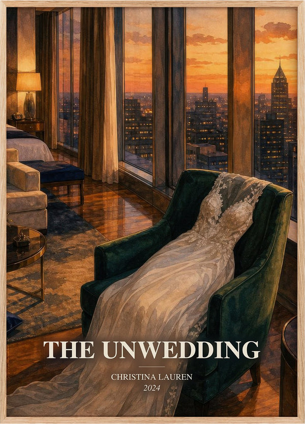 The Unwedding Book Watercolour Illustration by Christina Lauren