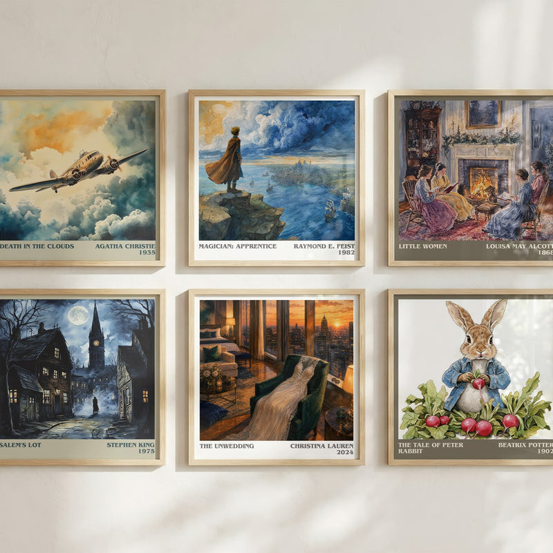 The Unwedding literary art print colour and style options – Christina Lauren book art
