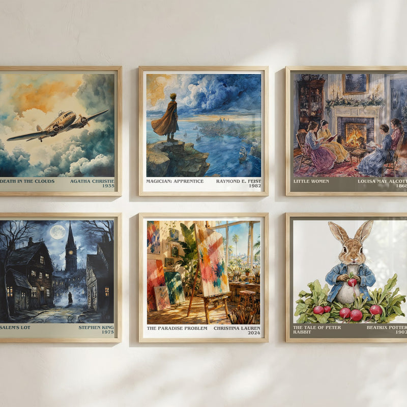 The Paradise Problem literary art print colour and style options – Christina Lauren book art
