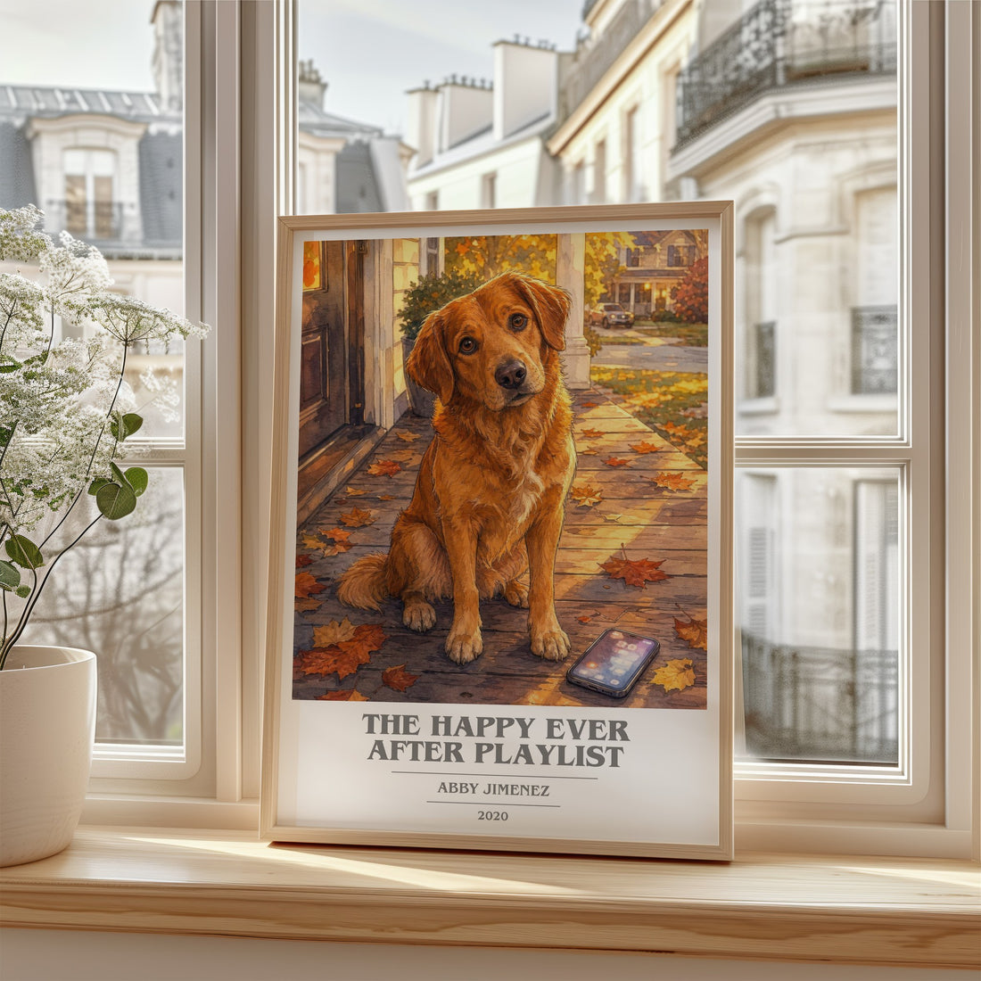 The Happy Ever After Playlist book cover poster colour and style options – Abby Jimenez book art