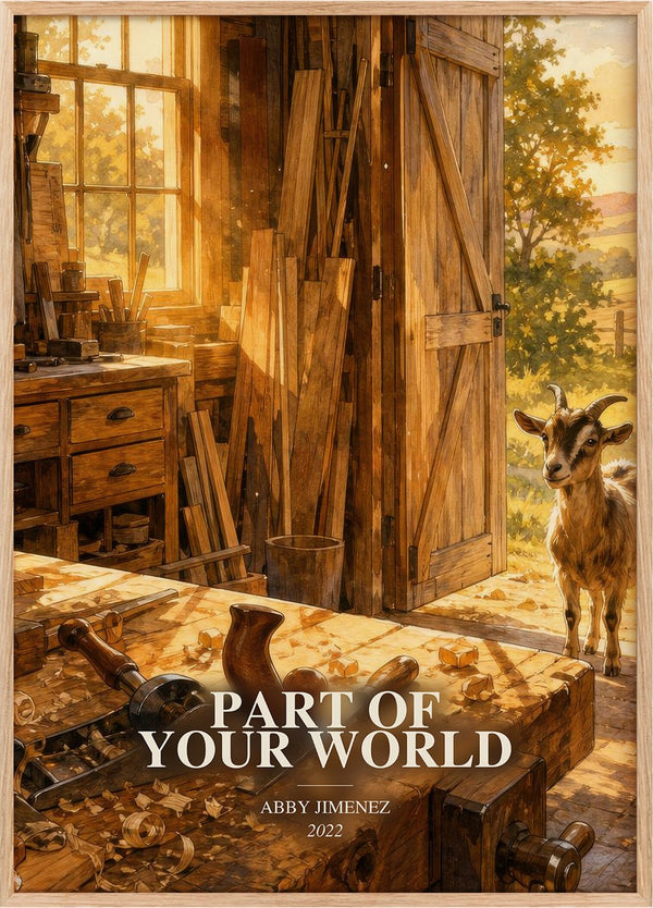 Part of Your World Book Watercolour Illustration by Abby Jimenez