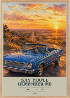 Say You'll Remember Me Book Cover Poster by Abby Jimenez