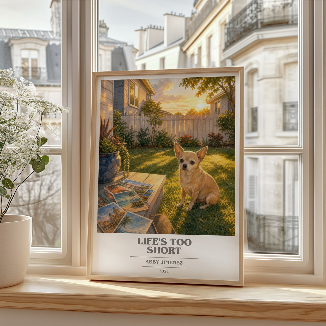 Life's Too Short book cover poster colour and style options – Abby Jimenez book art