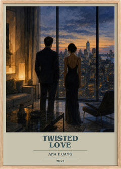 Twisted Love Book Cover Poster by Ana Huang