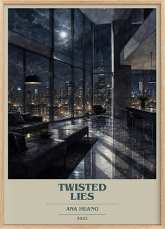 Twisted Lies Book Cover Poster by Ana Huang