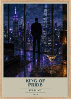 King of Pride Book Cover Poster by Ana Huang