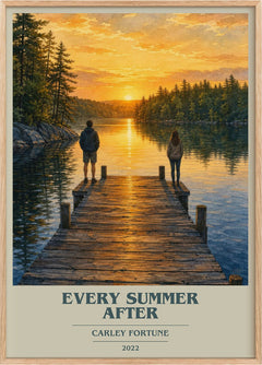 Every Summer After Book Cover Poster by Carley Fortune