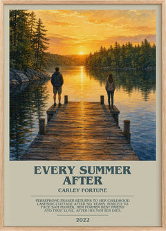 Every Summer After Bookish Wall Art by Carley Fortune