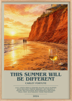 This Summer Will Be Different Bookish Wall Art by Carley Fortune
