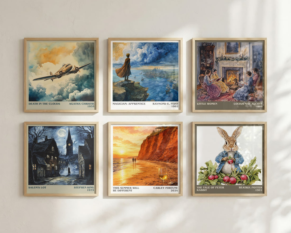 This Summer Will Be Different literary art print colour and style options – Carley Fortune book art