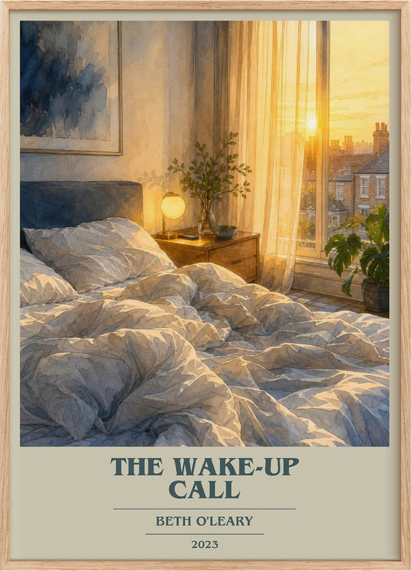The Wake-Up Call Book Cover Poster by Beth O'Leary
