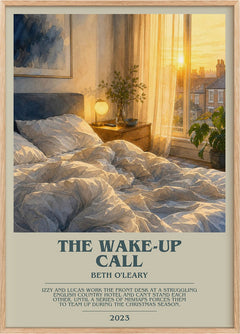 The Wake-Up Call Bookish Wall Art by Beth O'Leary