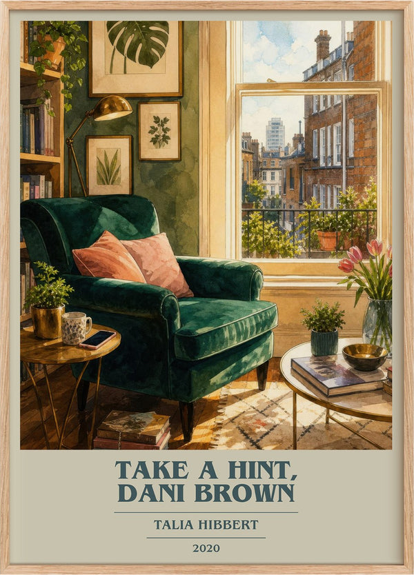 Take a Hint, Dani Brown Book Cover Poster by Talia Hibbert