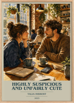 Highly Suspicious and Unfairly Cute Book Cover Poster by Talia Hibbert