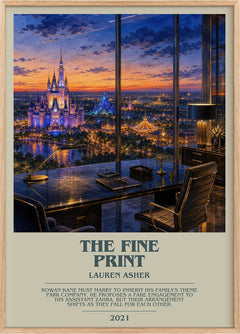 The Fine Print Bookish Wall Art by Lauren Asher