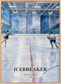 Icebreaker Book Watercolour Illustration by Hannah Grace