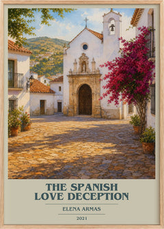 The Spanish Love Deception Book Cover Poster by Elena Armas