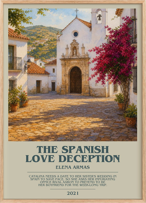 The Spanish Love Deception Bookish Wall Art by Elena Armas