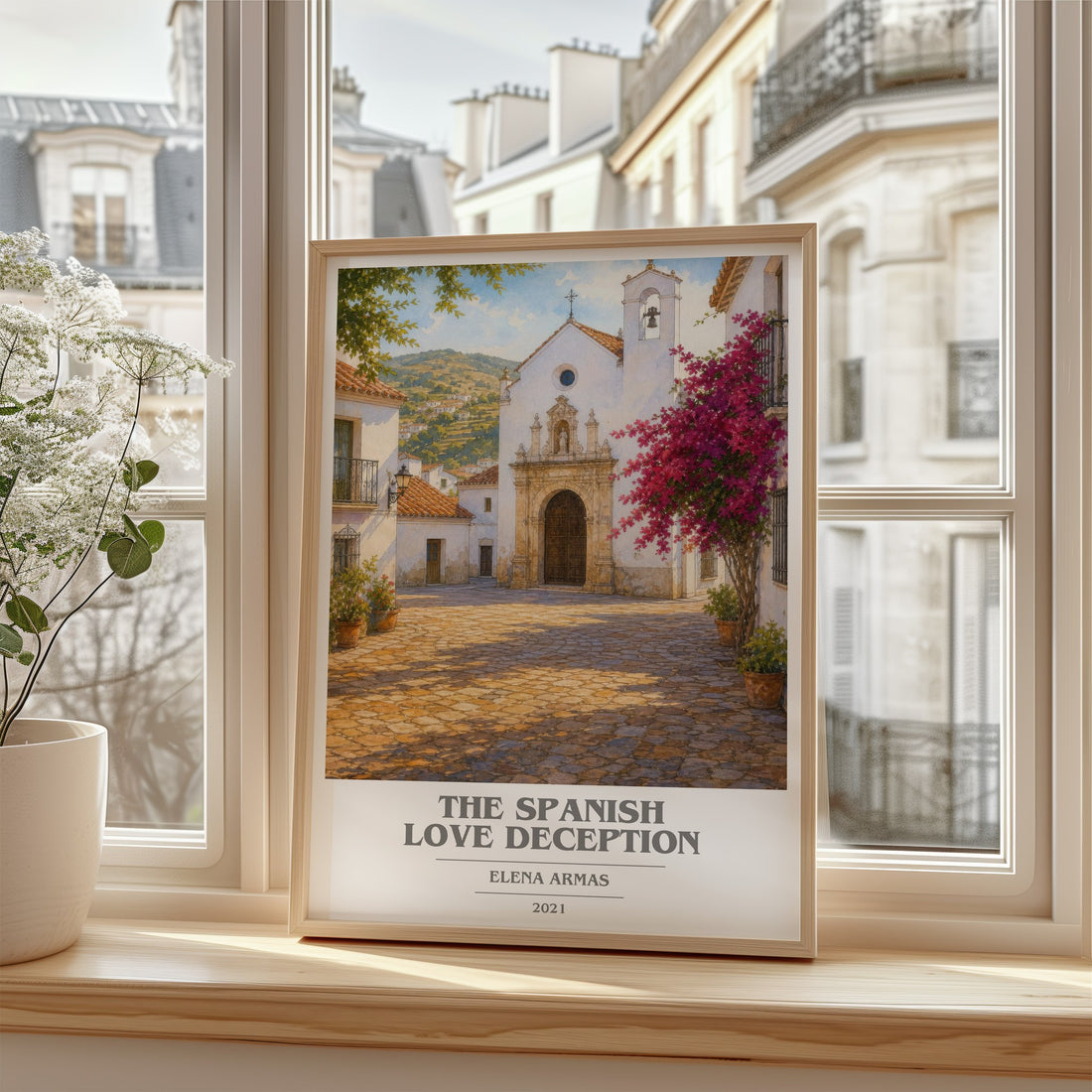 The Spanish Love Deception book cover poster colour and style options – Elena Armas book art