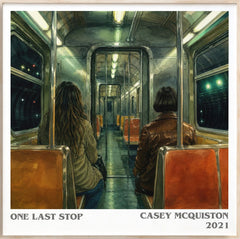 One Last Stop Literary Art Print by Casey McQuiston